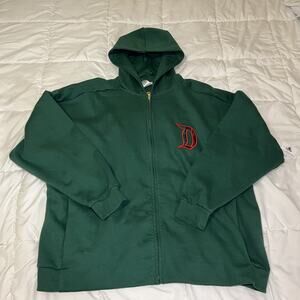 BRAND NEW Disney Parks - DISNEYLAND Logo - Zip Hoodie - Green Plaid - XL